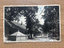 Șimleu Silvaniei Spa Vintage Real Photo Postcard Romania 1943