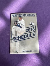 2016 SEATTLE MARINERS SCHEDULE FELIX HERNANDEZ - SILVER