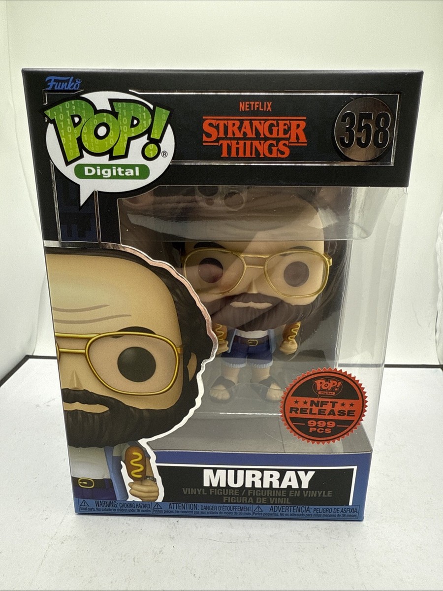 Funko Nft Pop! Vinyl: Stranger Things - Murray (Digital Pop