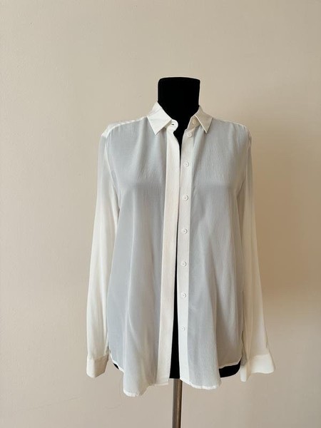 Women & Other Stories Shirt White Silk 38 / M / 46