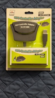 N64 Controller Adapter May Flash USB Adapter - New In Box - Two Player