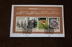 GB 2012 Age of the Windsors & Saxe-Coburg-Gotha m/s, On Piece, Used, ex FDC