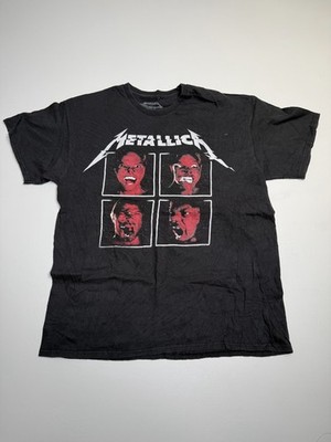 Metallica WorldWired Tour 2017 Concert T-Shirt Mens L Black Wear-Ever I May Roam
