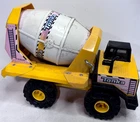 Vintage Tonka XMB-975 Cement Mixer Steel Plastic Yellow Missing Chute