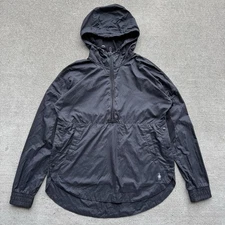 Smartwool Merino Sport Ultra Light Anorak Pullover Packable Jacket Rain Women XS