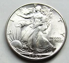 1939 Walking Liberty Half Dollar 50c