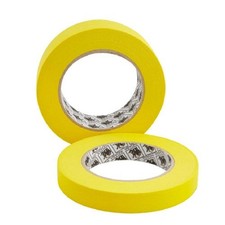 Indasa 24mm 1" Yellow Automotive Masking Tape MTY, High-Temp 565957