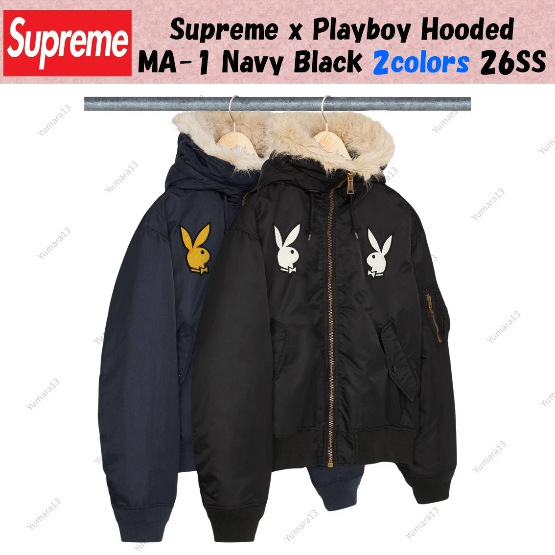 Preços baixos em Casacos e jaquetas masculinas Playboy x Supreme