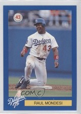1995 Los Angeles Dodgers DARE Team Set Raul Mondesi 0a1