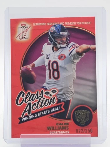 2025 Topps Signature Caleb Williams Magenta (RAW)