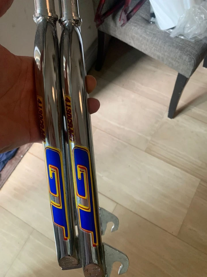 Horquillas de rosca de 1 pulgada GT Chisel Pro Interceptor/Mach One NOS de los 90 ¡Nuevo stock! Foto 2 de 4