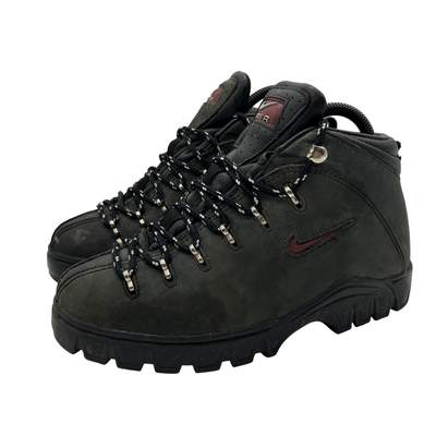 Vintage Nike ACG Boots Womens Size 7 Hiking Trail Outdoor Black