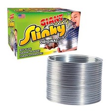 The Original Giant Slinky Walking Spring Toy, Metal Slinky, Toys Multi-color