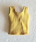 Vintage Barbie DOLL 1974 PROMO Sweet 16 - #7796 Yellow Tank Top Shirt NO DECAL