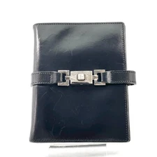 GUCCI Jackie Leather Black Day Planner Cover Agenda Authentic From Japan