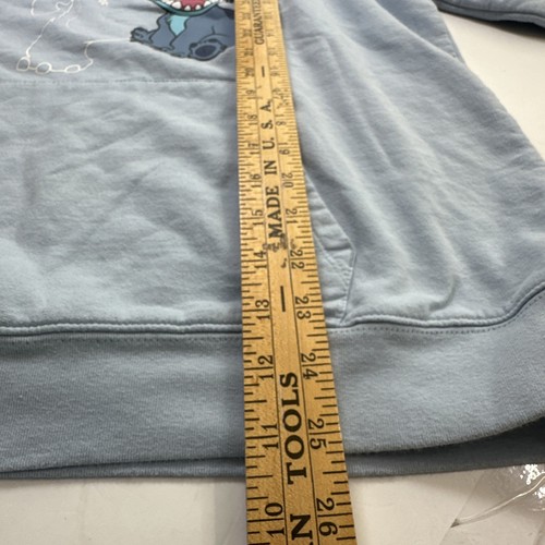 Disney Stitch Pullover Hoodie Blue Unisex XL (15-17) #0516 - Picture 10 of 11