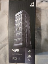 Bluetooth Speaker, Bugani M99 Portable Bluetooth Speaker 5.0, 100ft Wireless Ran