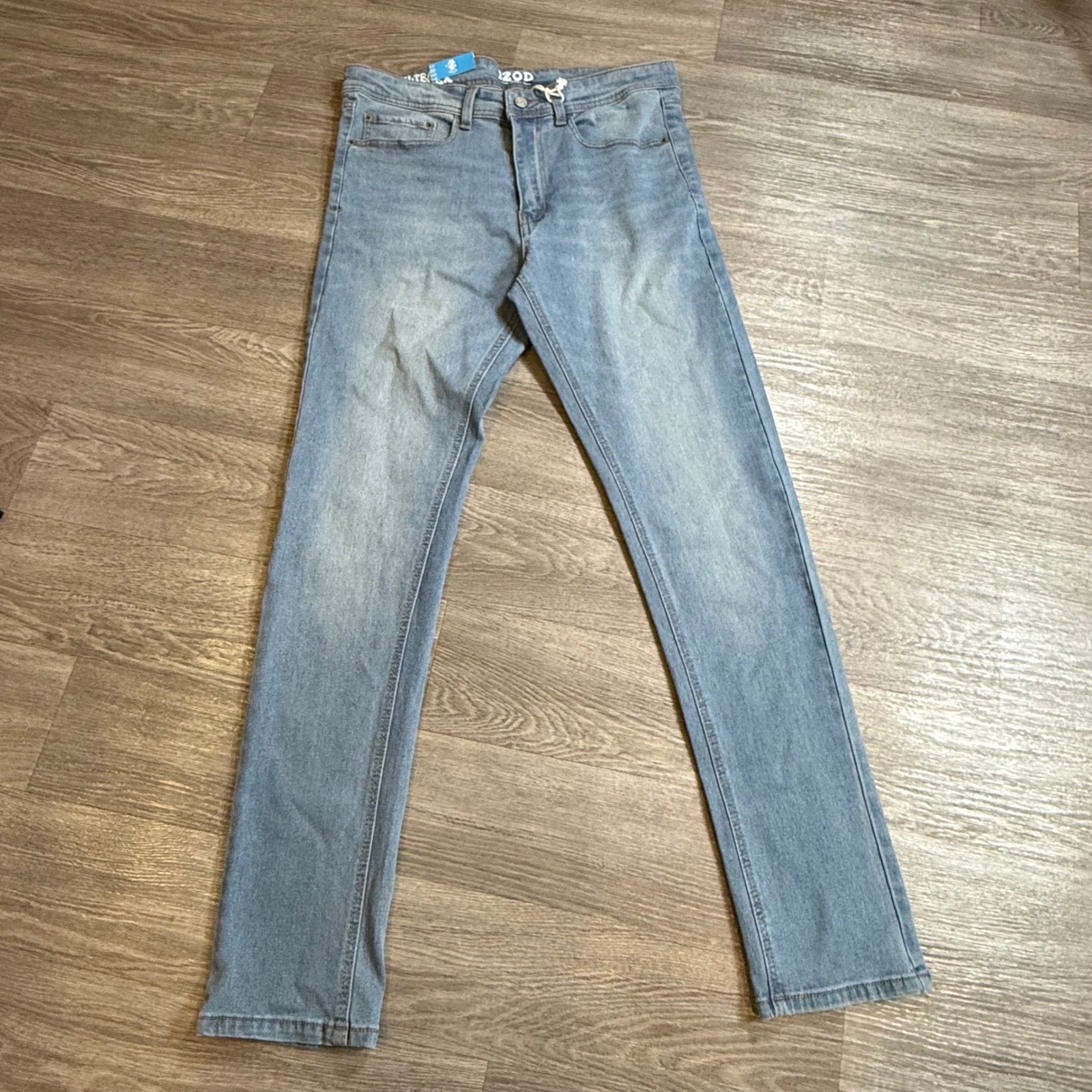 S 34x32 Cinder Light Wash Iz25-82sl New