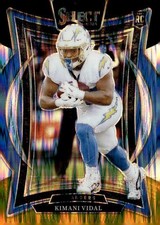 2024 Panini Select #15 Kimani Vidal Black & Gold Prizm Shock