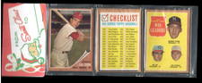1962 TOPPS Xmas novelty rack pack w/ Johnny Callison Phila. Phillies on top!!!!!