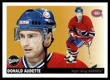 2002-03 Upper Deck Vintage Donald Audette Montreal Canadiens #135