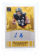 2024 Panini Donruss NFL Connor Heyward Signature Series Auto  Steelers