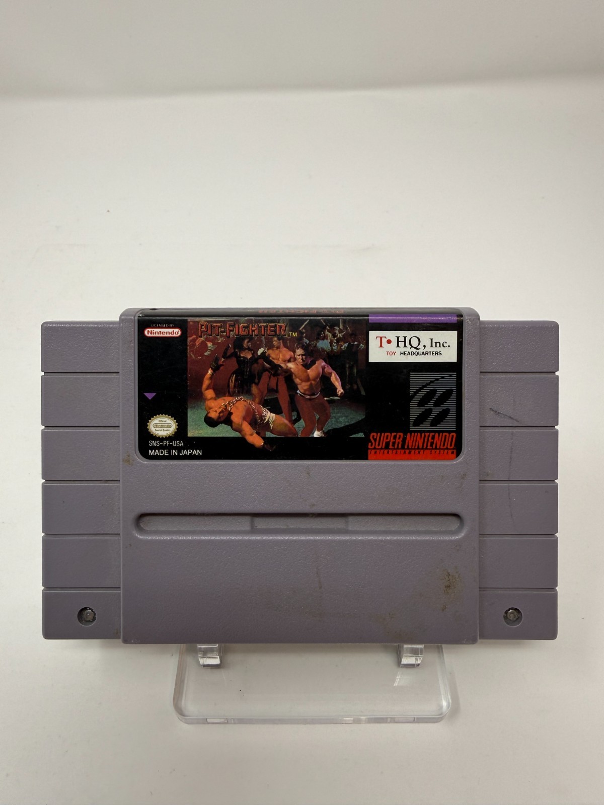 Pit Fighter SNES Loose
