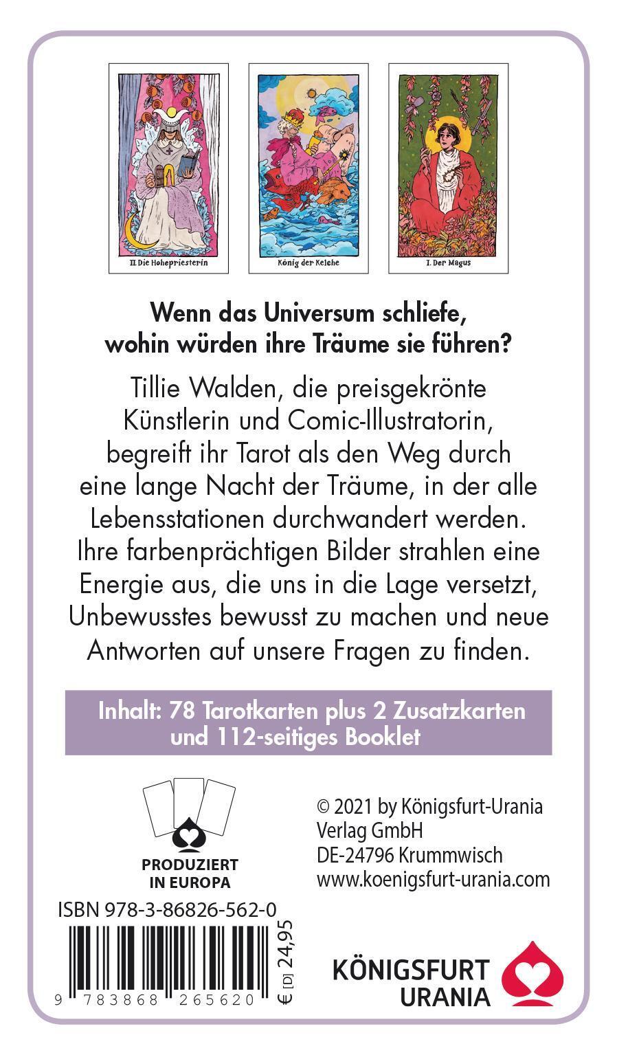 Thumbnail - Cosmic Slumber Tarot | 80 Karten Mit Anleitung | Tillie Walden | Buch