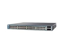 Cisco Catalyst 3560-E Series Cisco 3560E WS-C3560E-48TD-S V05 w/ 2 10Gbe X2