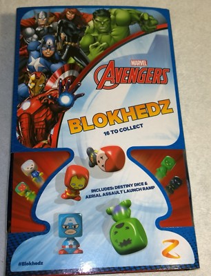NZ Issue Marvel Avengers 16x Minifigures +Album Thor Iron Man Hulk