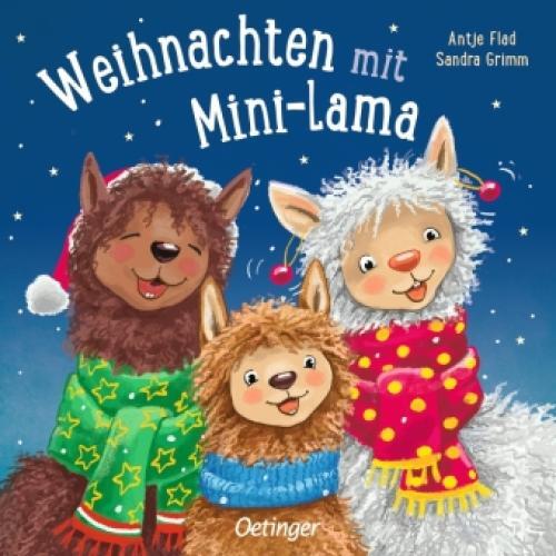 Thumbnail - Weihnachten Mit Mini-lama Lustiges Pappbilderbuch Für Kinder Ab 2