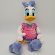 Disney Store Daisy Duck Plush Stuffed Toy 13" Disneyland Walt Disney World