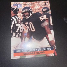 1991 Pro Set #26 Mike Singletary   Chicago Bears