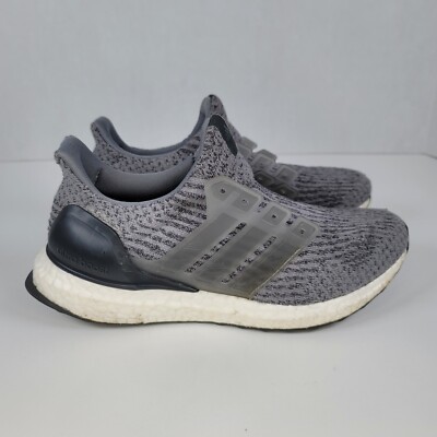 Adidas Ultra Boost 3.0 Grey Three size 5.5 No Laces | eBay