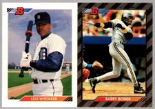 1992 BOWMAN SINGLES & RC'S #501 THRU #705***YOU PICK***