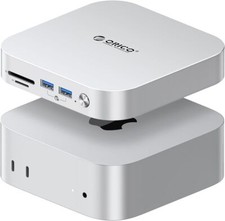 ORICO MiniLink USB Hub Compatibility with Mac Mini M4 9-in-1 Dock SSD Enclosure