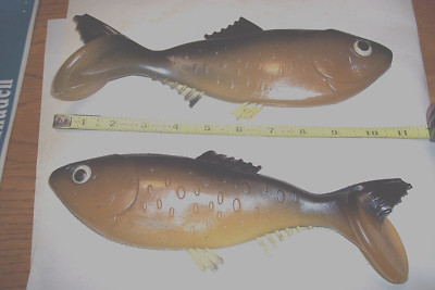 Manns Bait Fish Lure 10'' Rigged Mannhaden Fishing Lure Deep Sea Discontinued