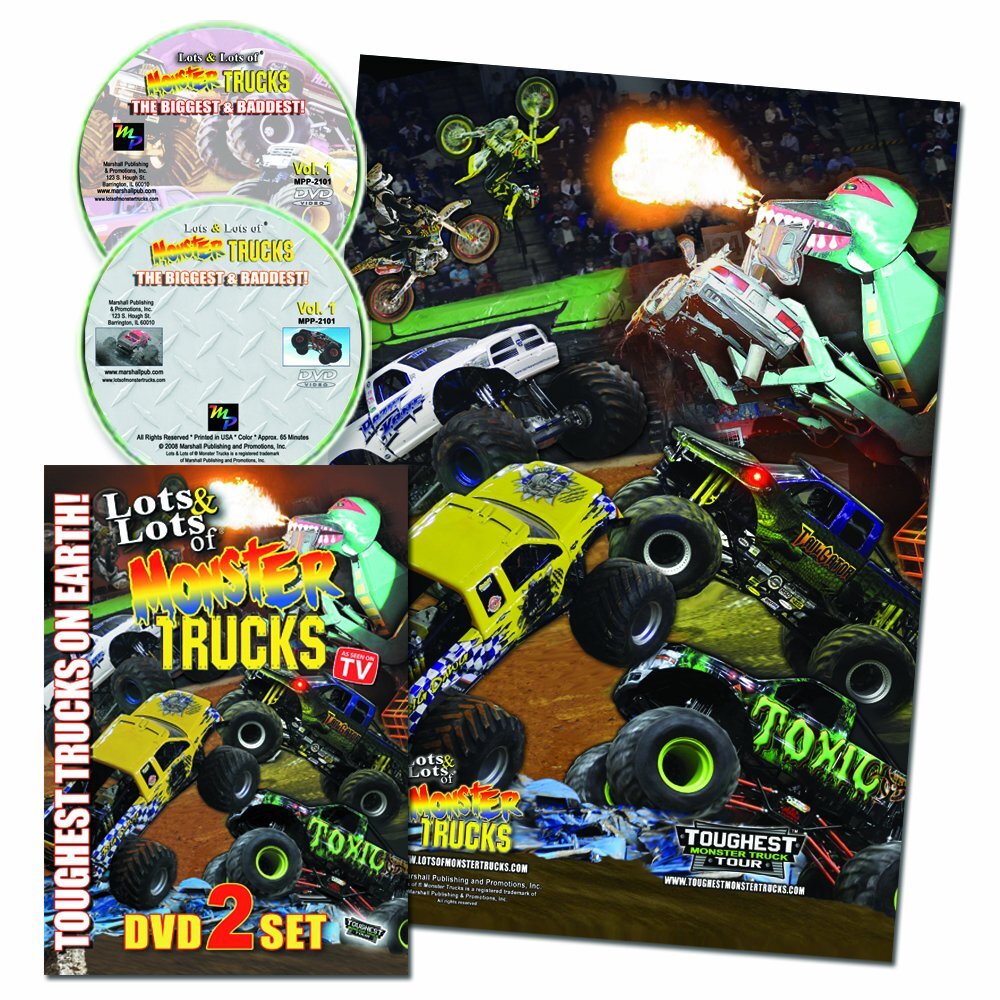 Lots & Lots of Monster Trucks 2 DISC SET (DVD)