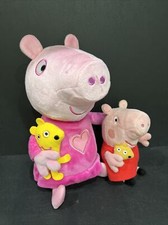 Peppa Pig con Peluche Lote Peluche Ty Gorro Dormir N Oink Niños Niños TV