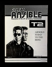 Cleveland Ansible No 13, Aug 1991 Arnold Schwarzenegger Terminator - 040522JENON