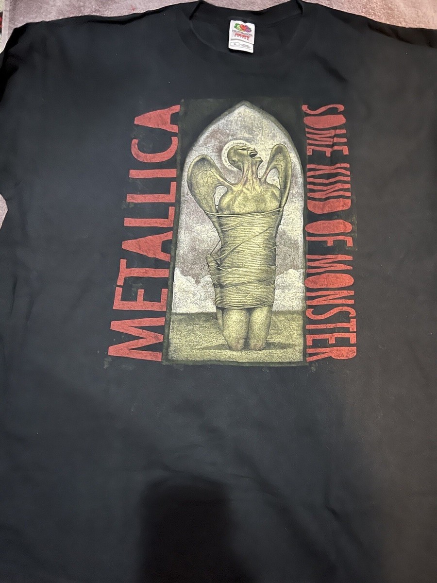 未使用 LLICA Tシャツ L SOME KIND OF MONSTE METALLICA SHIRT XL SOME KIND OF MONSTER BLACK TEE JAMES HETFIELD