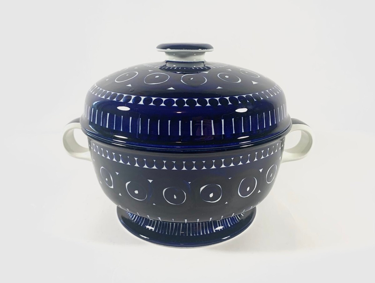 Arabia Valencia Ulla Procope Large Tureen Bowl with Lid | eBay
