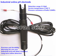 Industrial online PH electrode ORP electrode High temperature PH probe 1PC