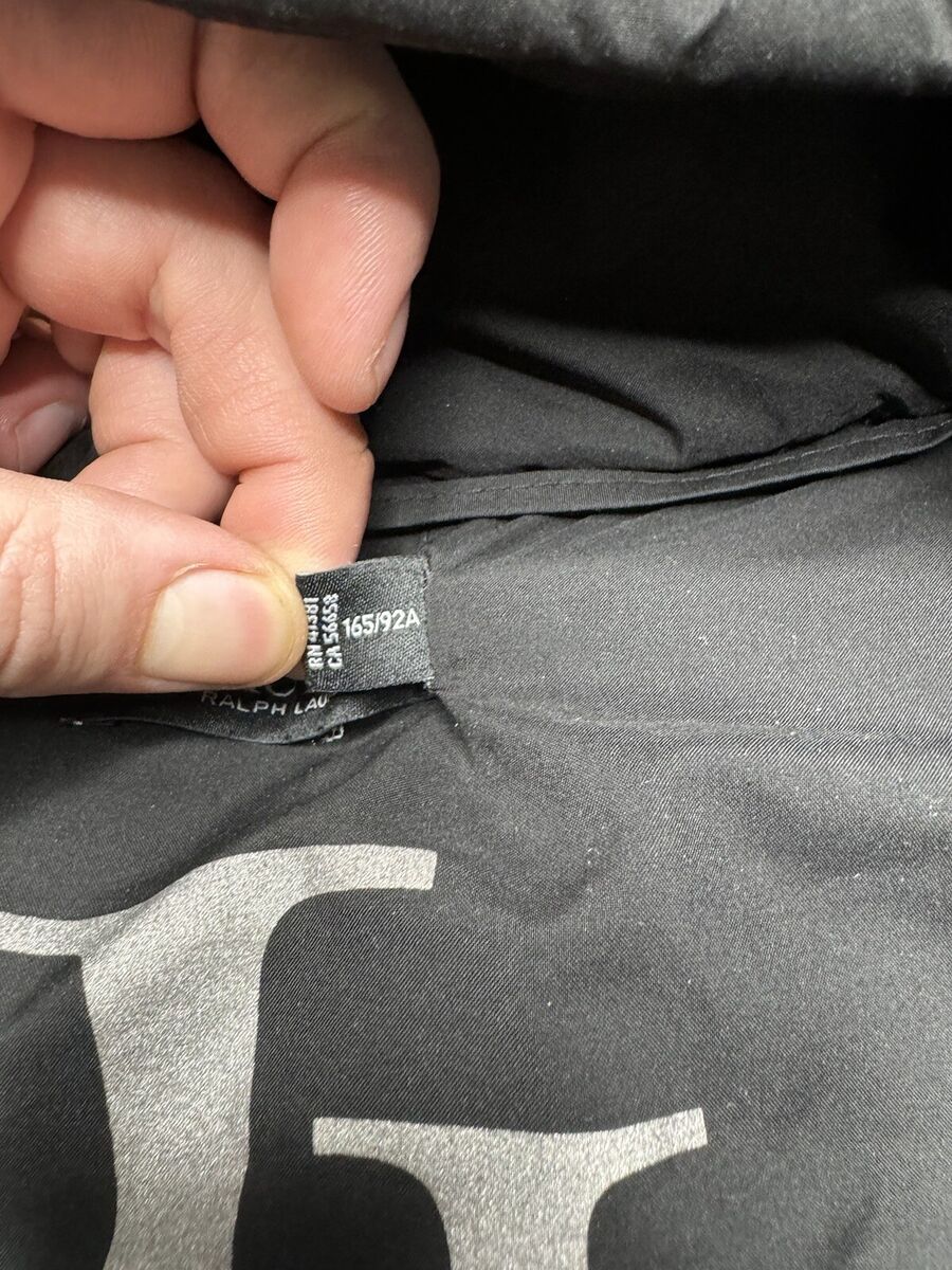 RALPH LAUREN Black Label Full Zip Puffer Quilted Long Down RALPH LAUREN Black Label Full Zip Puffer Quilted Long Down