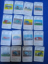 Piatnik Rennwagen einst + heute Quartett Nr.299 vollst. - Deckblatt Kartenspiel