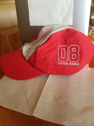 HUGO BOSS RED MEN'S BASEBALL CAP/ GOLF 