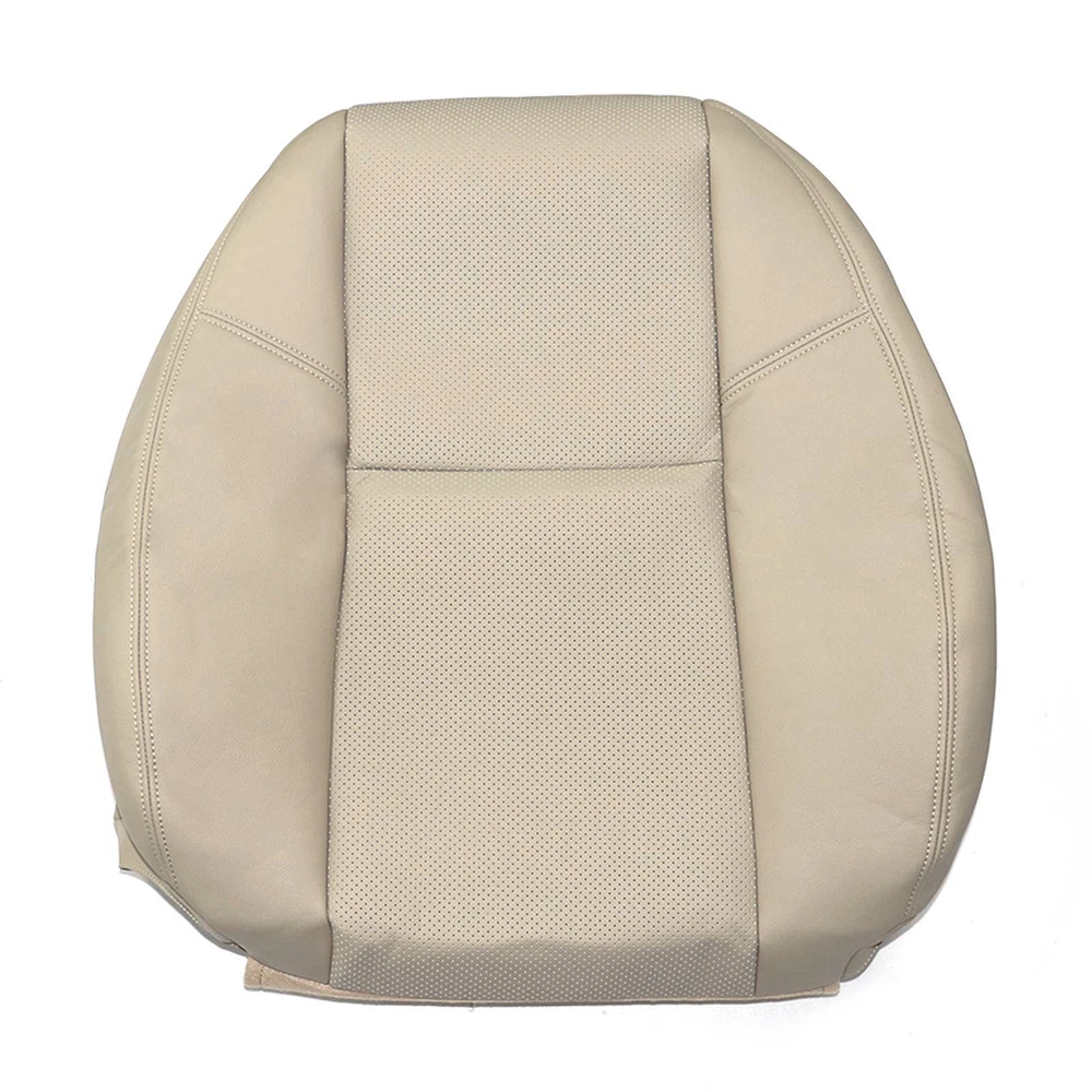 2009-2014 For Cadillac Escalade EXT Front Bottom Top AC Leather Seat Cover Tan