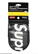 SUPREME New York SS18 Sealline See Pouch Black