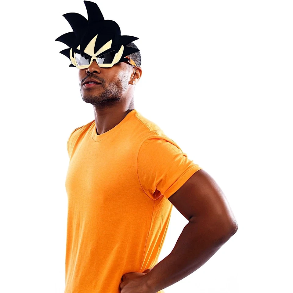 Sunglasses Sun-Staches Official Dragon Ball Z Goku UV 400 One Size SG2771 - Image 3 of 3