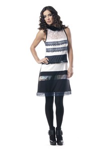 Les Fees Du Vent Couture Collection Lacey Fringe Dress Ebay